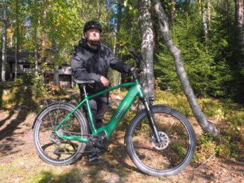 sähköpyörä pitkälle miehelle