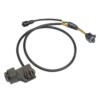 Y cable for rack battery